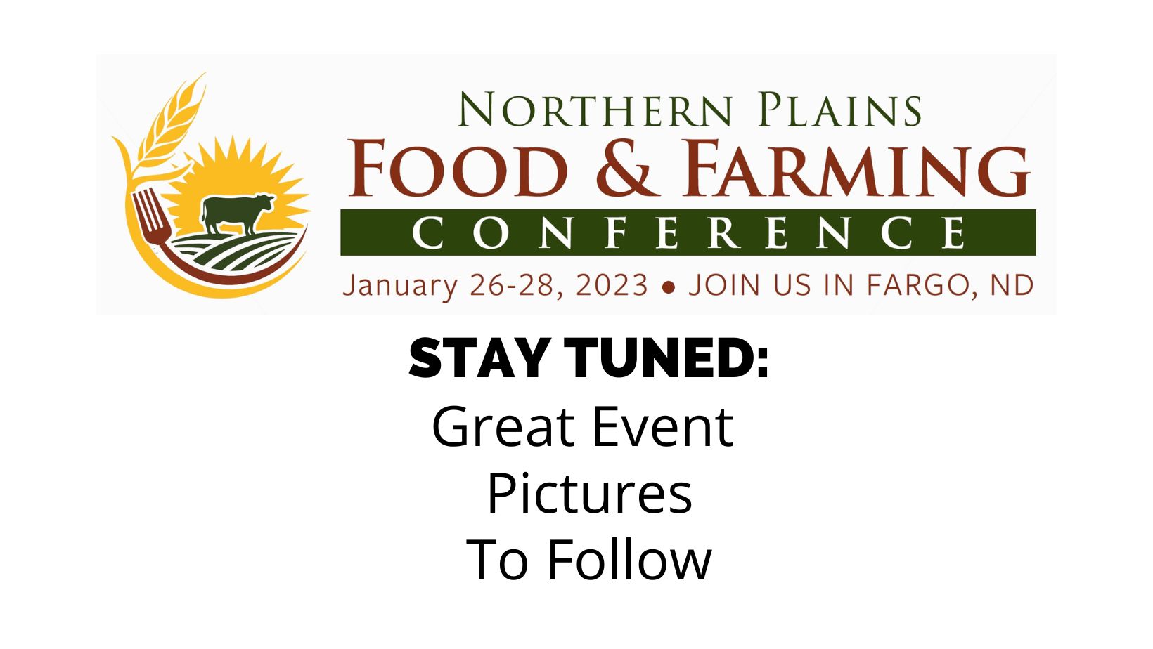 NPSAS Great 2023 Organic and Sustainable Ag Conference Pictures To Follow