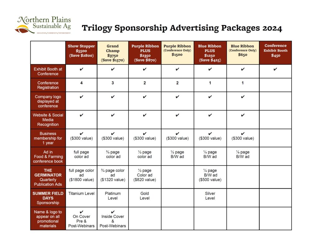 NPSAS Conference Sponsorship Opportunities 2024