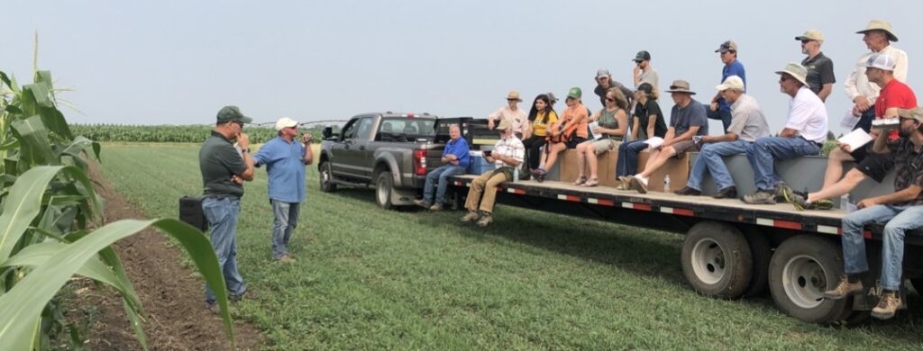 NPSAS and NDSU Carrington organic farm field day