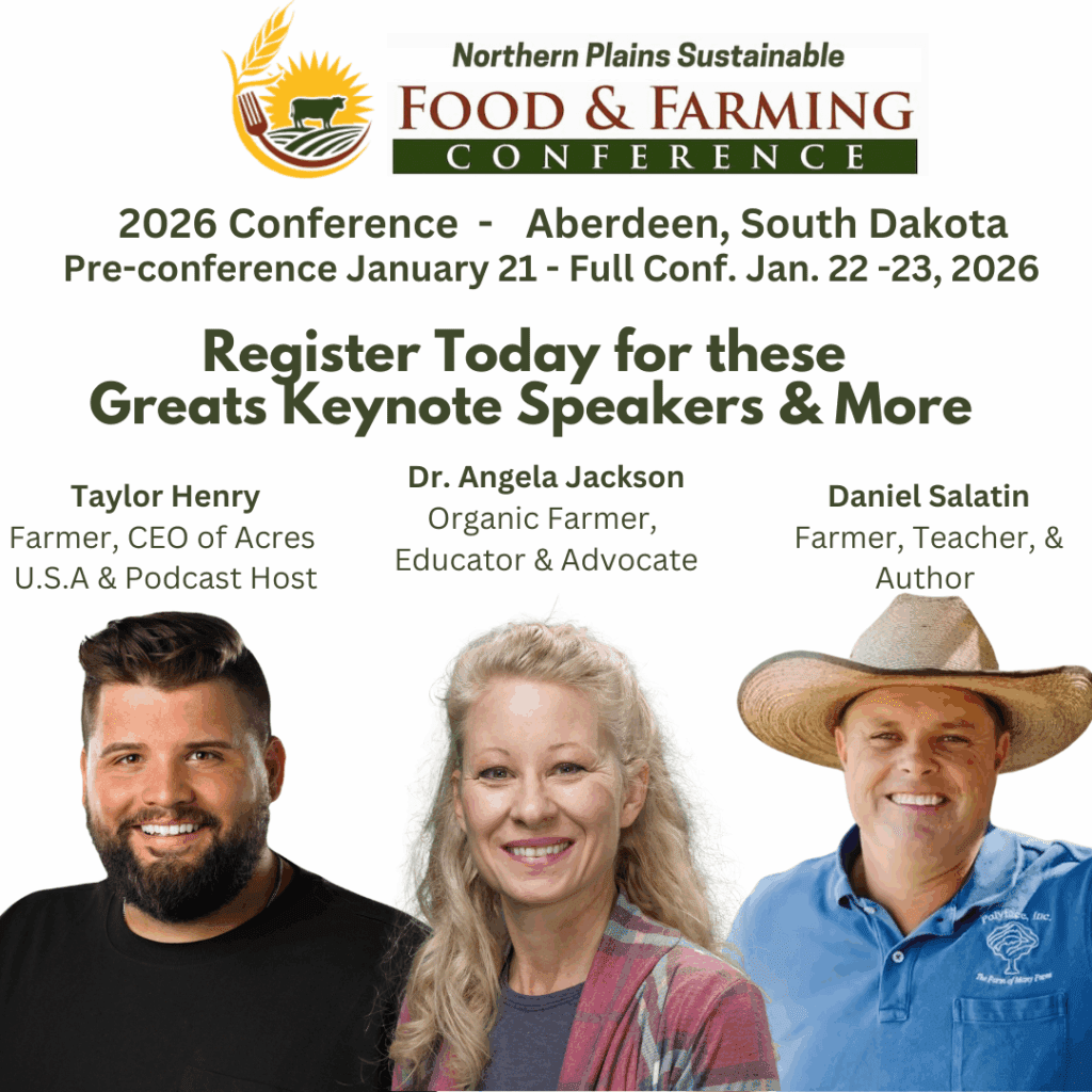 Register Today 2026 Food and Farming Sustainable Ag Conference